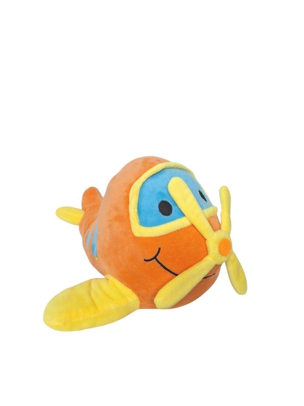 Upper Bounce Orange Airplane Plush Toy 13"